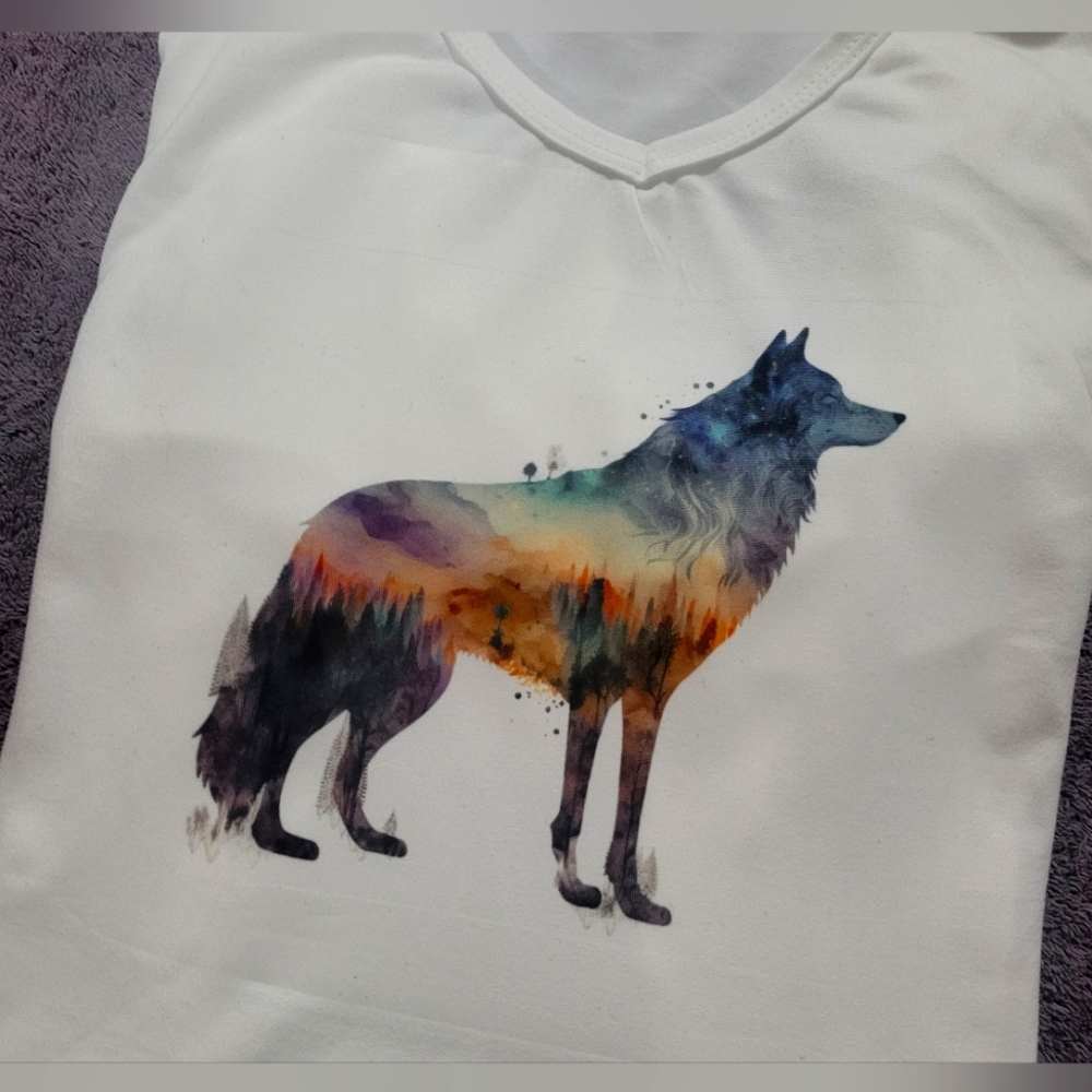 Wolf mystical t shirt